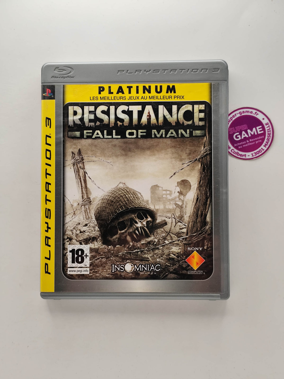 RESISTANCE FALL OF MAN - Platinum - PS3