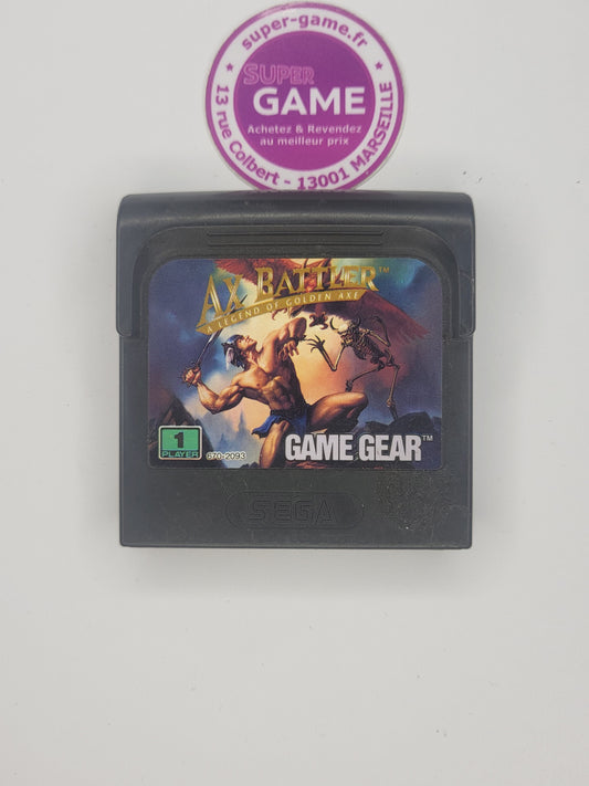 AX BATTLER A LEGEND OF GOLDEN AXE - sans boite - GAMEGEAR