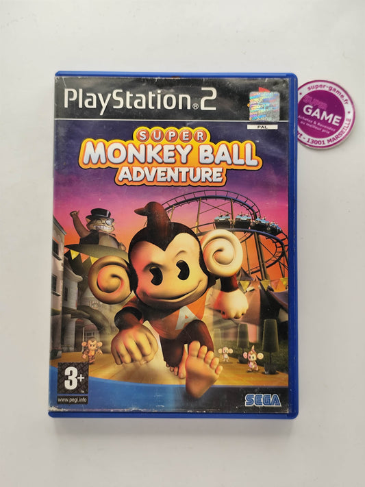 SUPER MONKEY BALL ADVENTURE - PS2