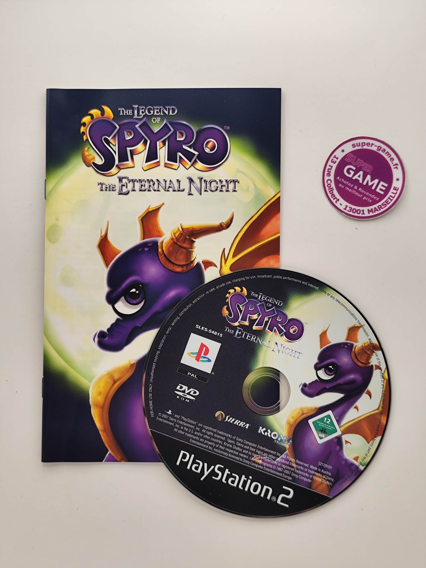 THE LEGEND OF SPYRO THE ETERNAL NIGHT - PS2