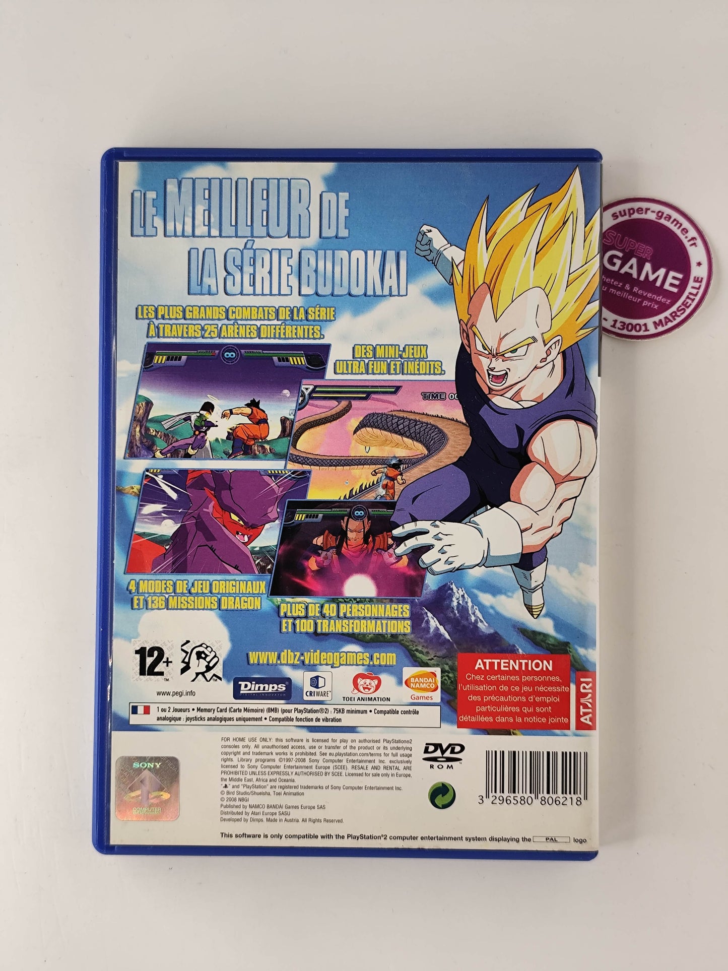 DRAGON BALL Z INFINITE WORLD - PS2