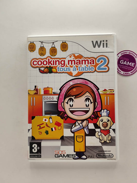 COOKING MAMA 2 TOUS A TABLE - Wii