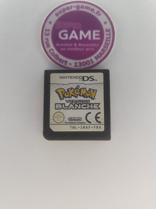 POKEMON VERSION BLANCHE - sans boite - DS