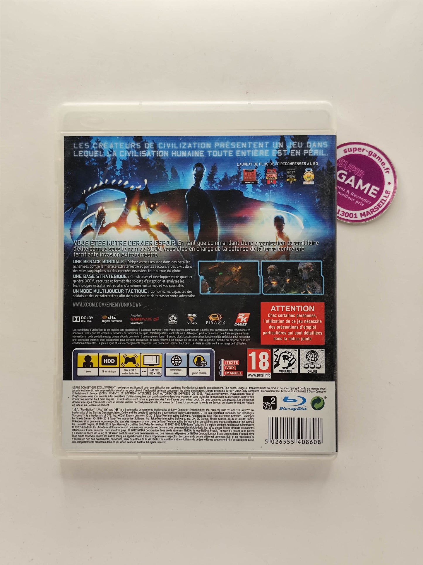 XCOM ENEMY UNKNOWN - PS3