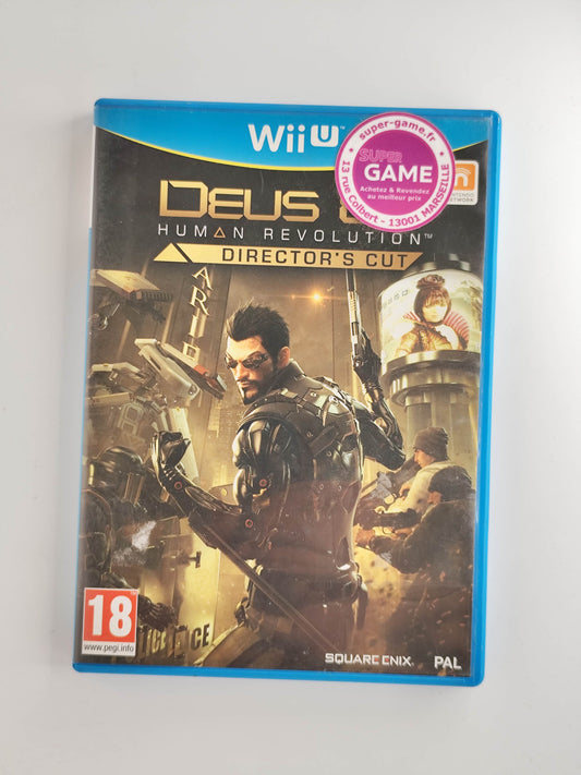 DEUS EX HUMAN REVOLUTION DIRECTOR'S CUT - WiiU