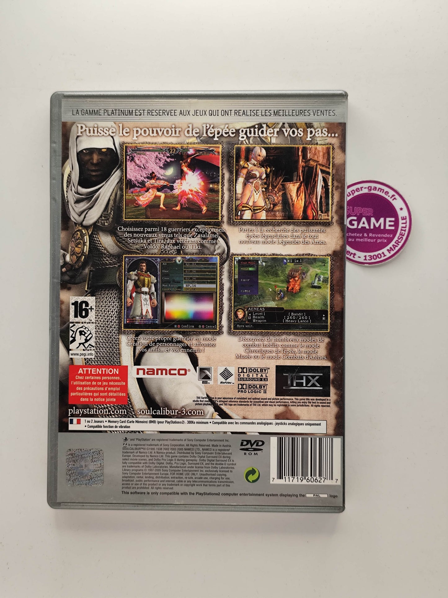 SOULCALIBUR III PLATINUM - PS2