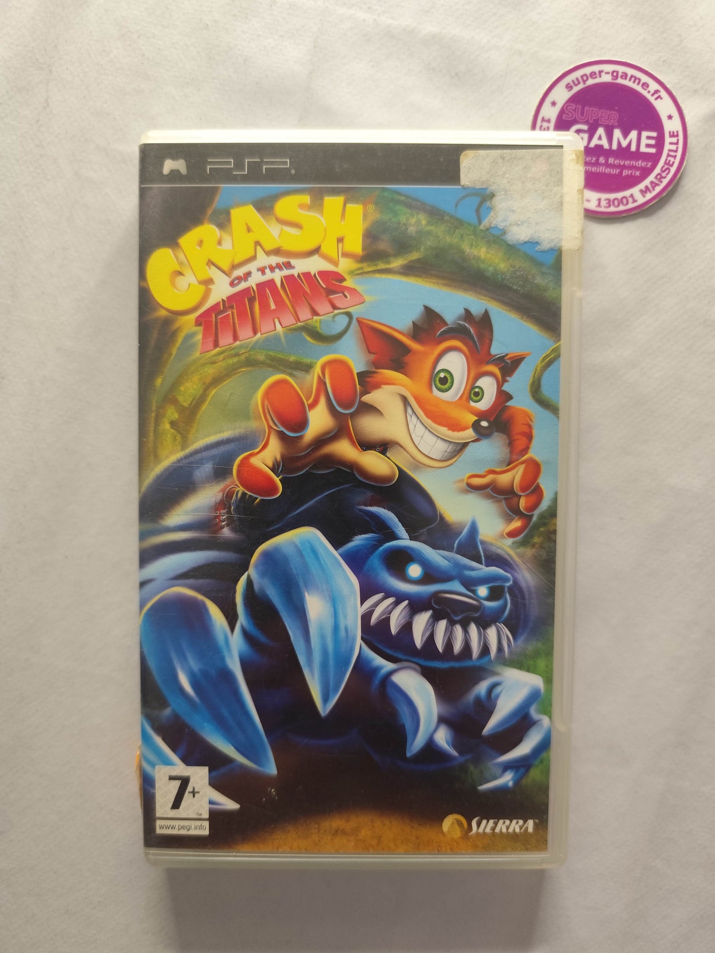 CRASH OF TITANS - PSP