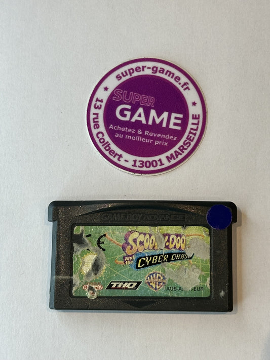 SCOOBY-DOO AND THE CYBER CHASE - sans boite - GAMEBOY ADVANCE