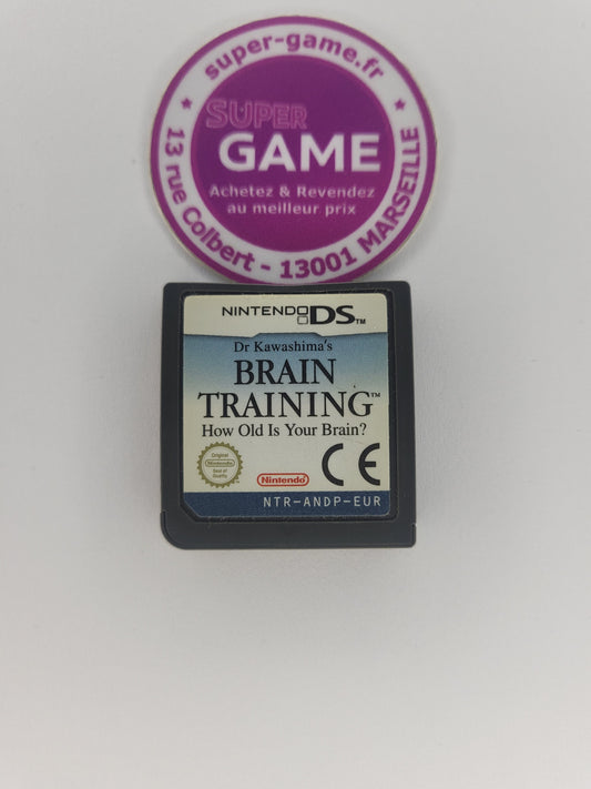 DR KAWASHIMA'S BRAIN TRAINING HOW OLD IS YOUR BRAIN? - sans boite - DS