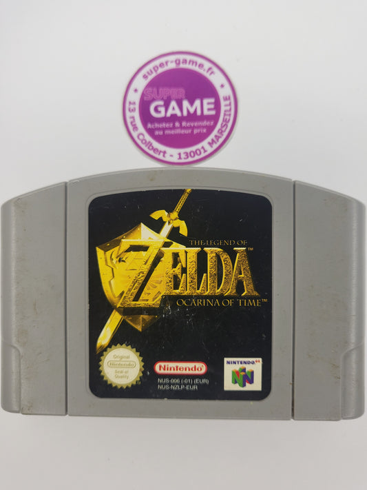 THE LEGEND OF ZELDA OCARINA OF TIME - sans boite - NINTENDO64