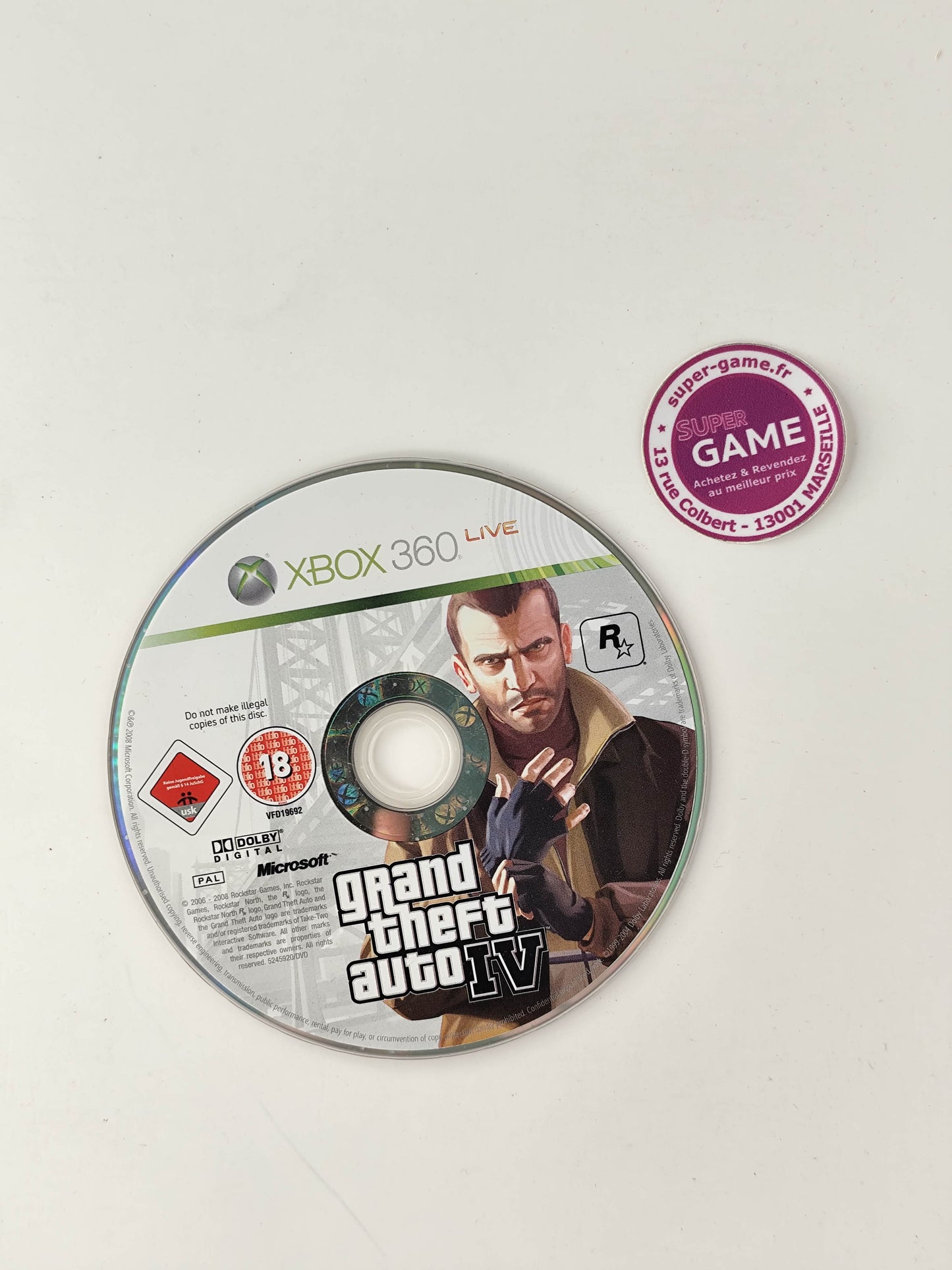GRAND THEFT AUTO IV - XBOX360