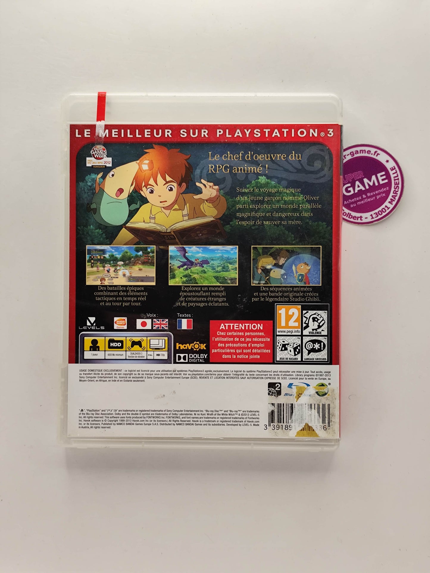 NI NO KUNI LA VENGEANCE DE LA SORCIERE CELESTE - Essentials - PS3