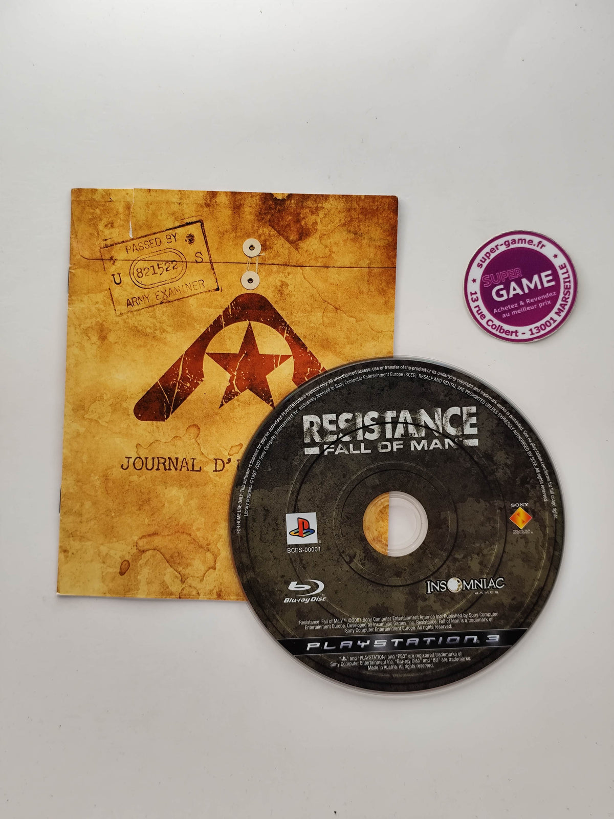 RESISTANCE FALL OF MAN - PS3