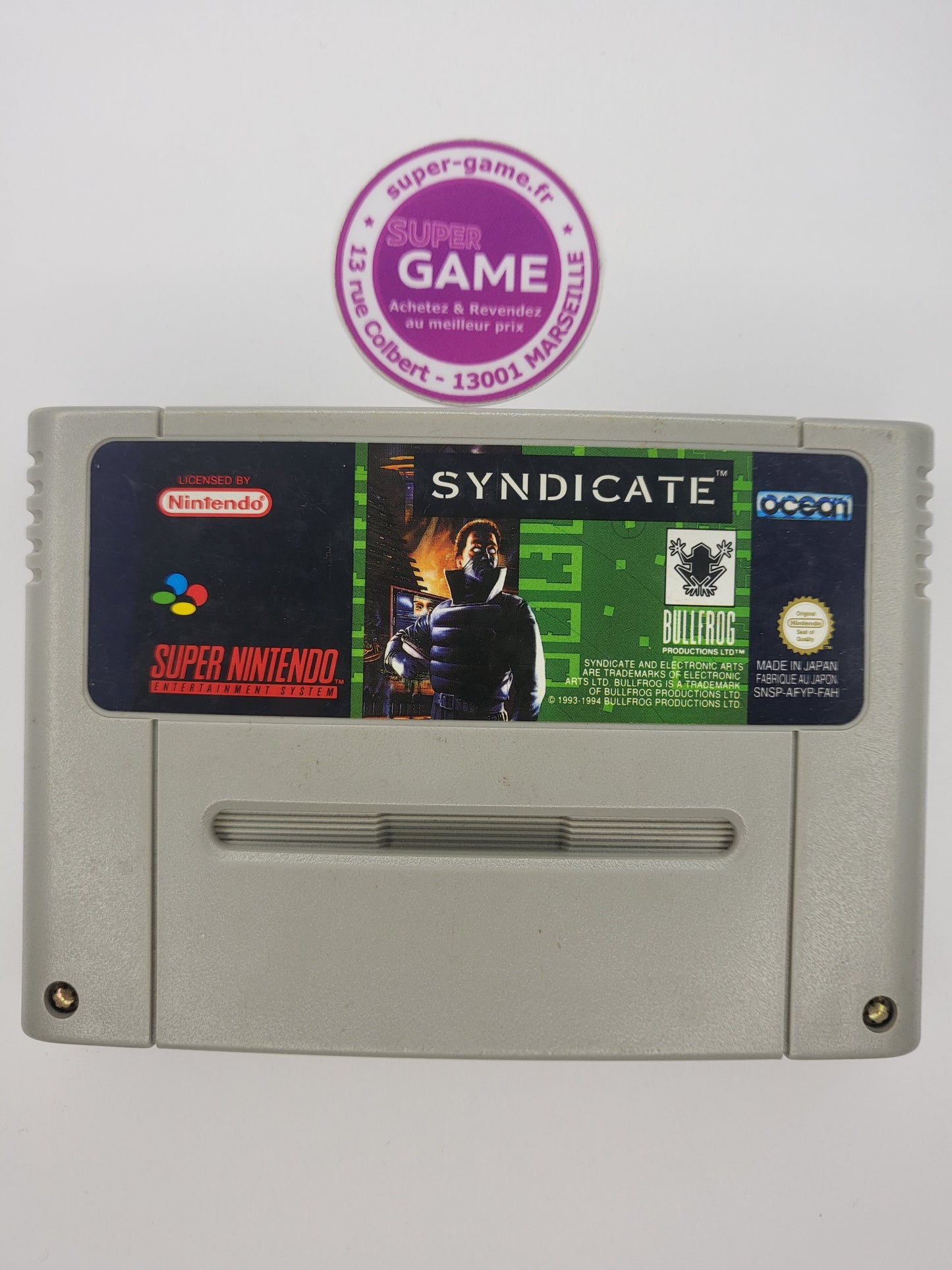 SYNDICATE - sans boite - SNES