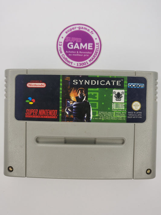 SYNDICATE - sans boite - SNES
