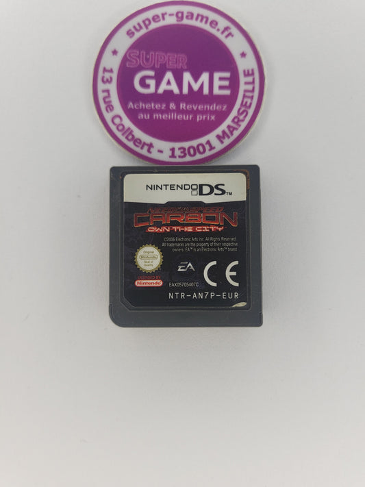 NEED FOR SPEED CARBON OWN THE CITY - sans boite - DS