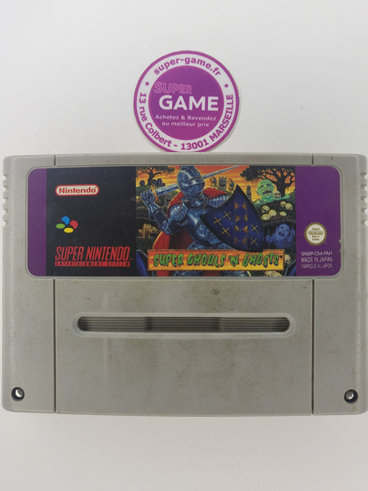 SUPER GHOULS'N GHOSTS - sans boite - SNES