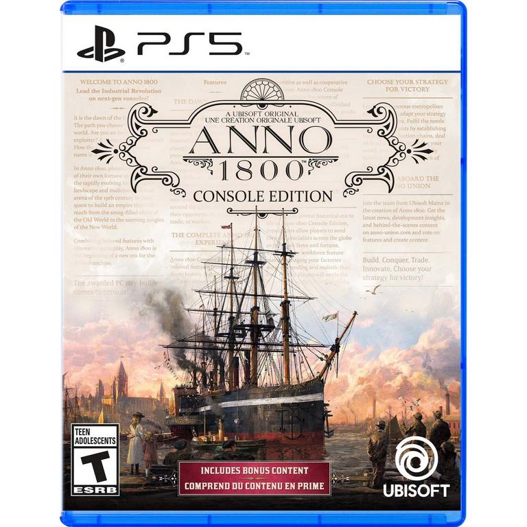 ANNO 1800 CONSOLE EDITION - NEUF sur PS5