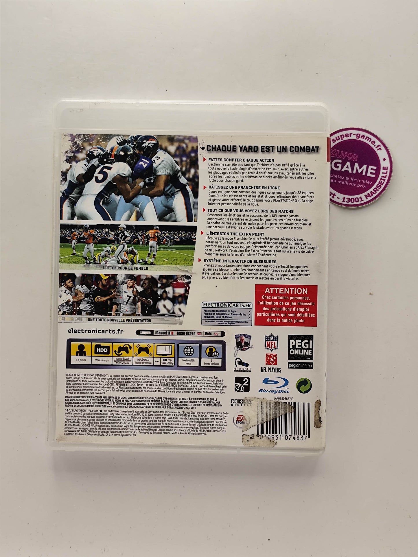 MADDEN NFL 10 - PS3