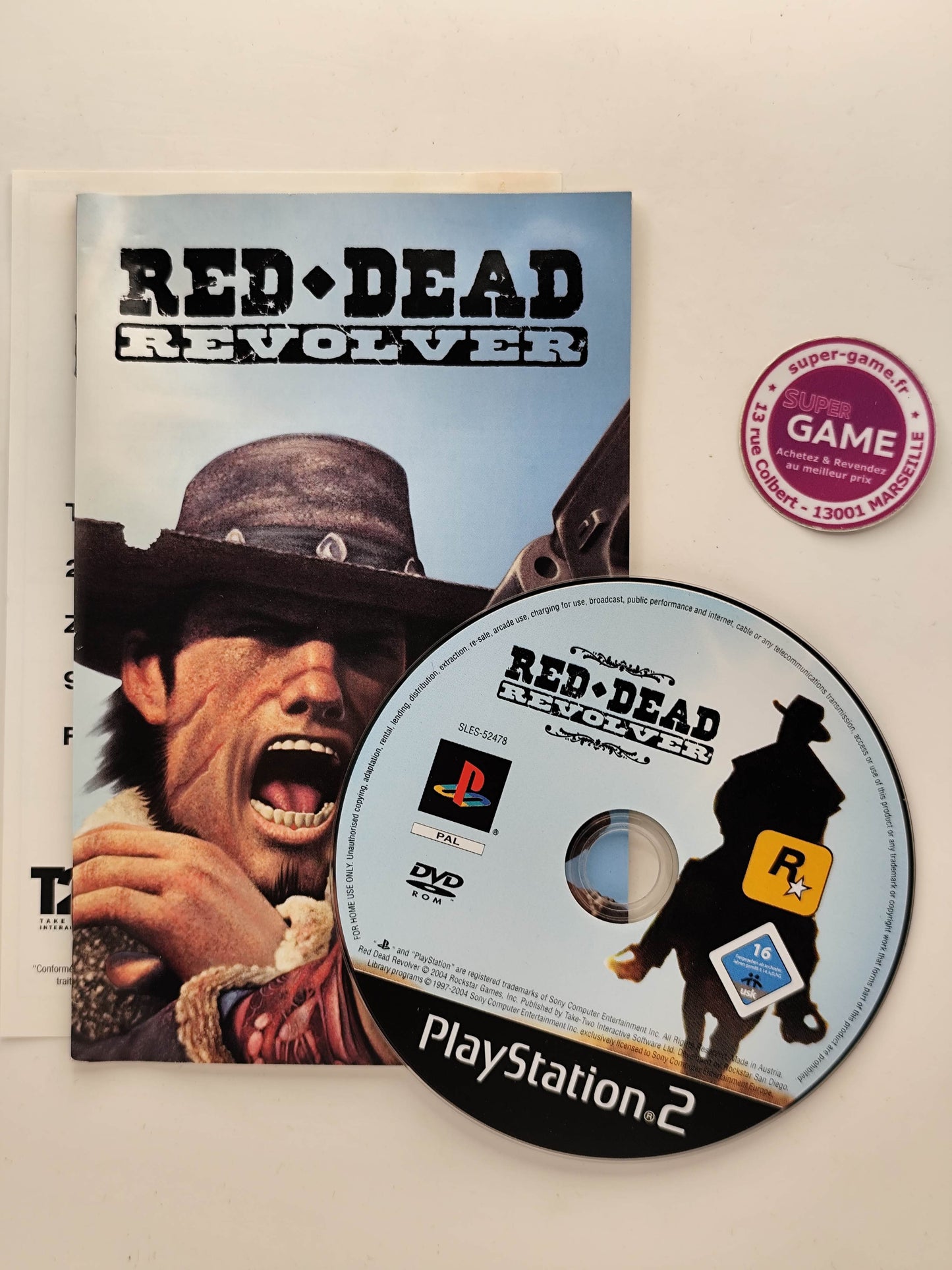 RED DEAD REVOLVER - PS2