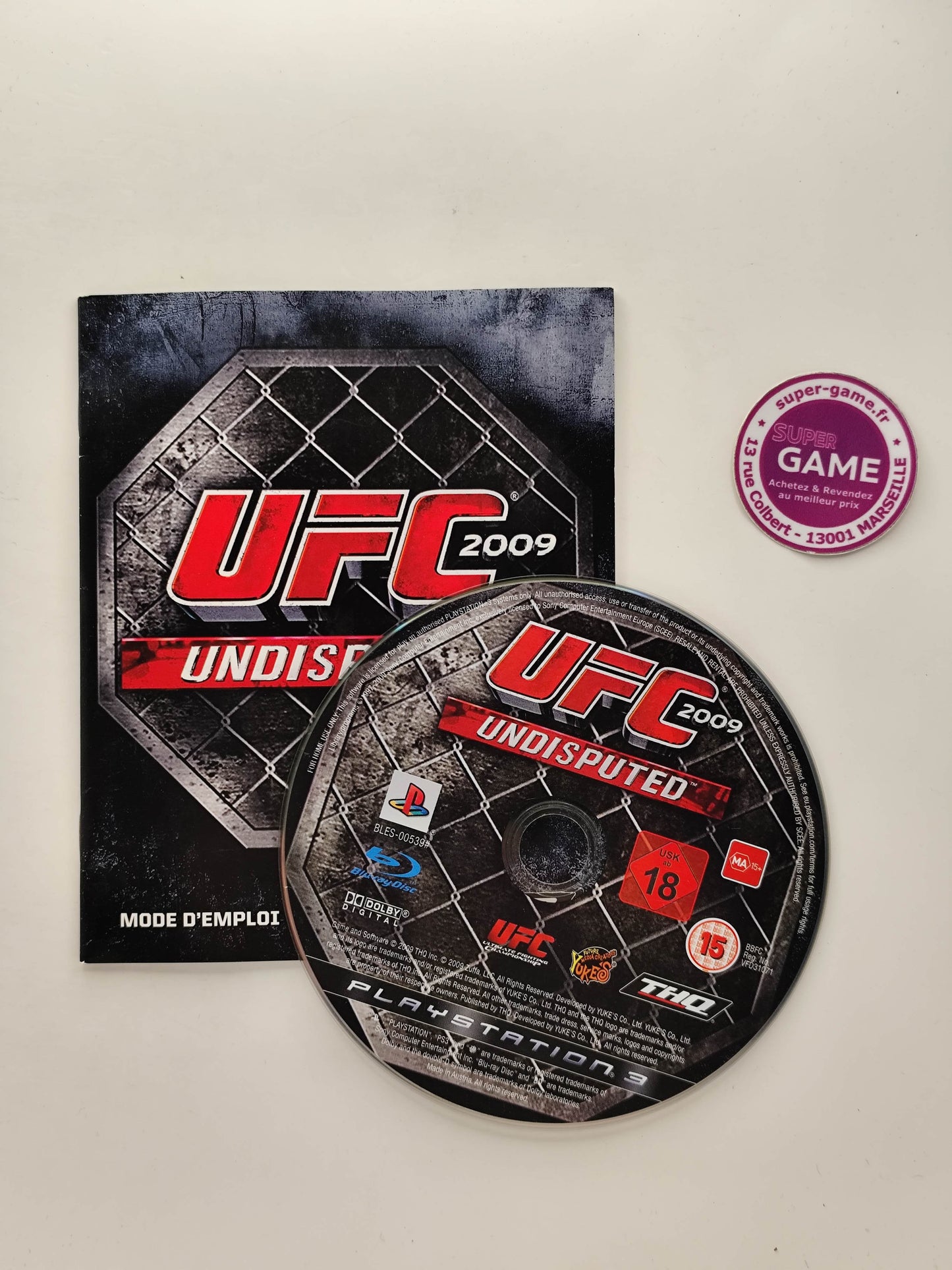 UFC UNDISPUTED 2009  - PS3