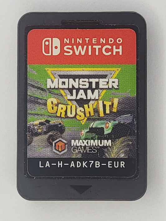 MONSTER JAM CRUSH IT - sans boitier sur SWITCH