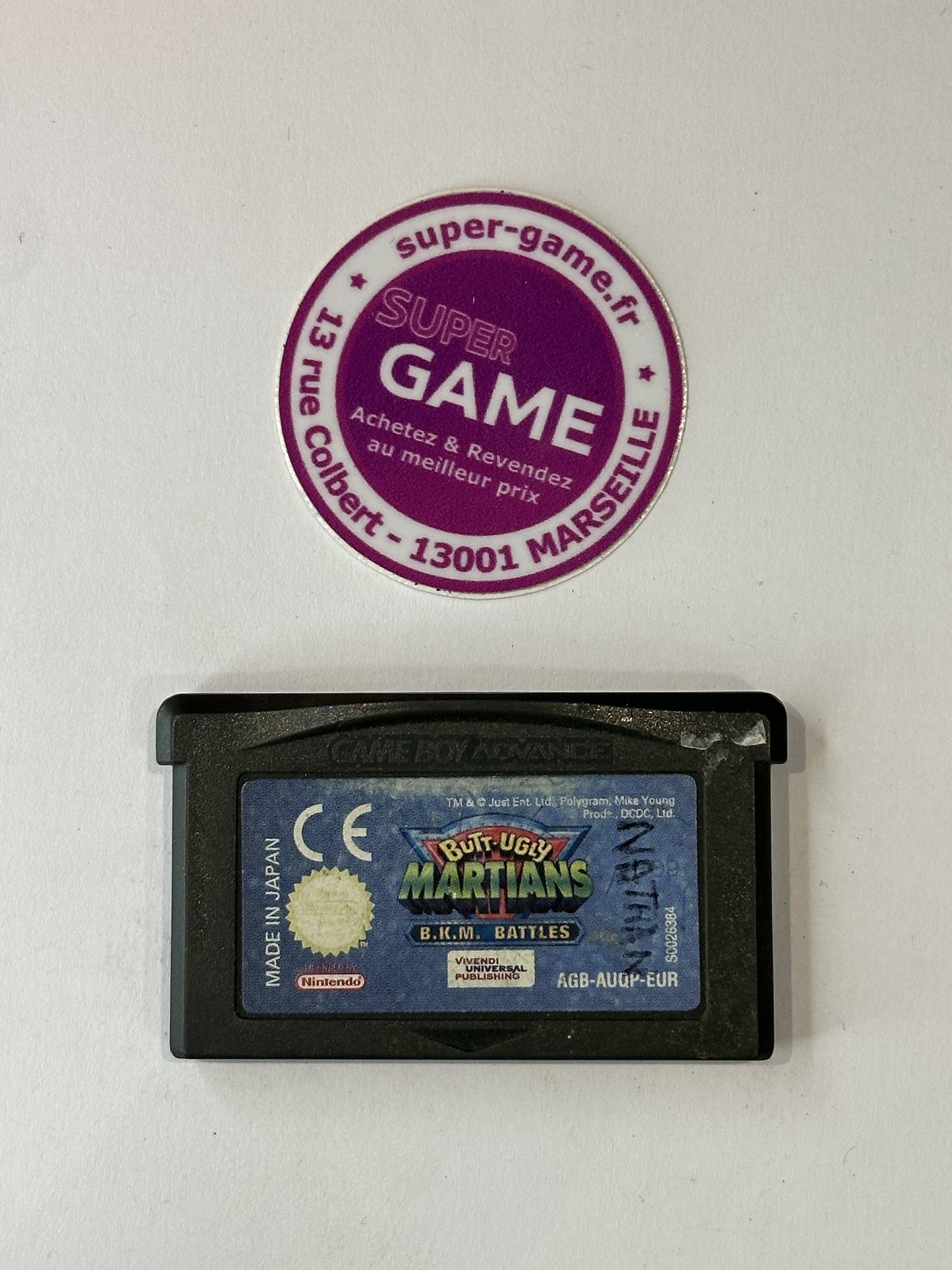 BUTT-UGLY MARTIANS B.K.M. BATTLES - sans boite - GAMEBOY ADVANCE