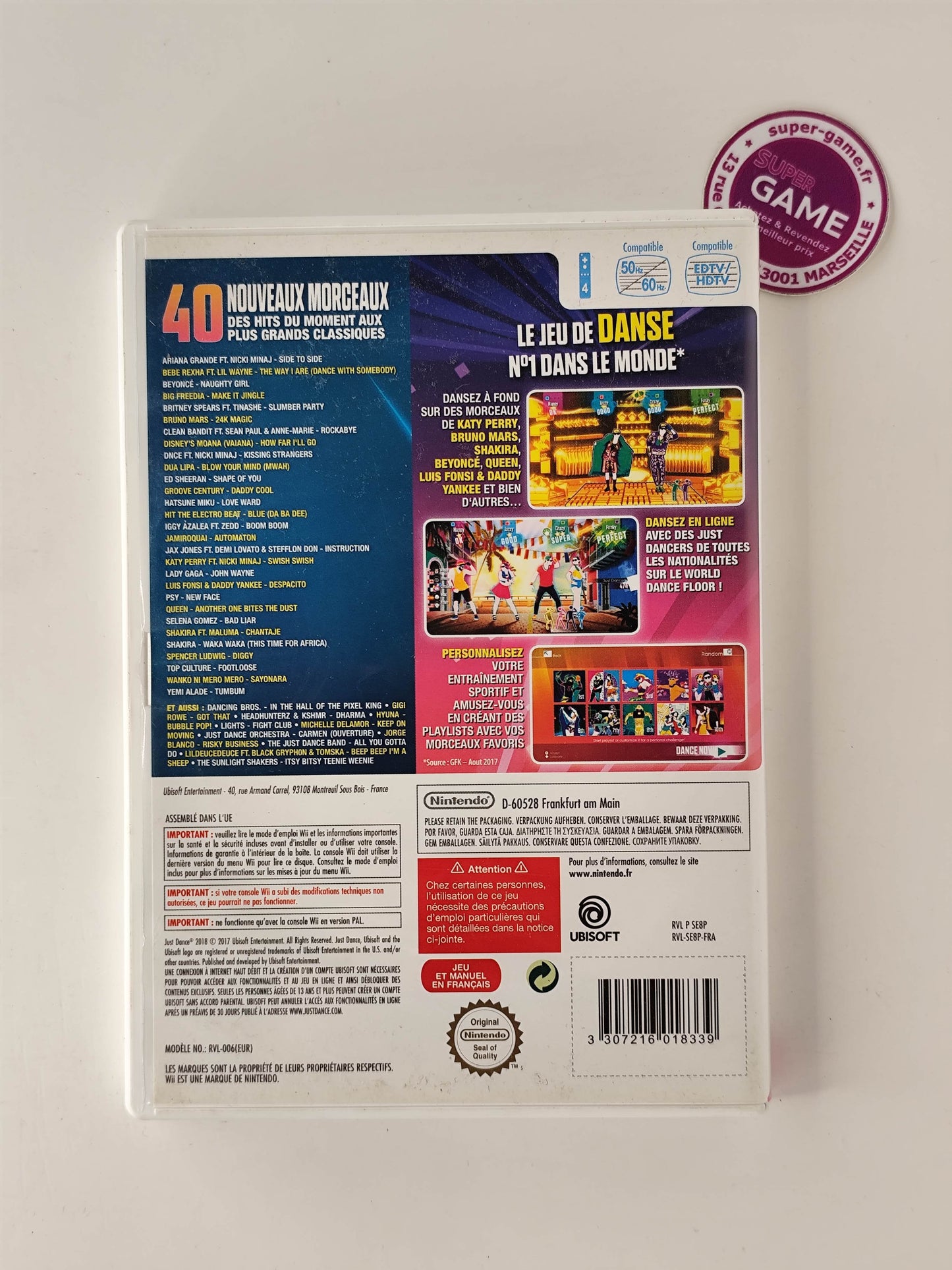 JUST DANCE 2018 - Wii