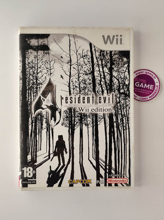 RESIDENT EVIL 4 WII EDITION - Wii
