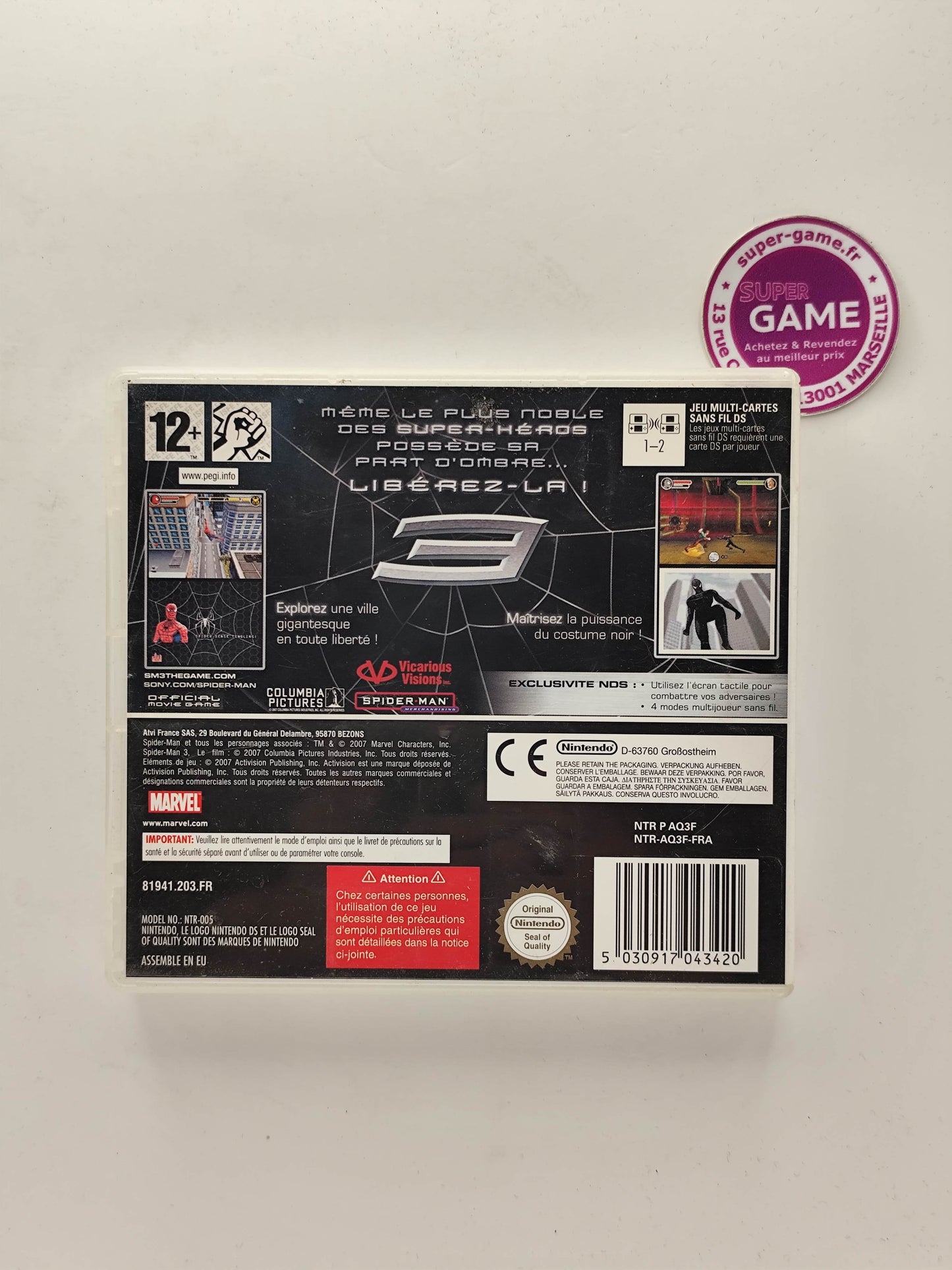 SPIDER-MAN 3 - DS