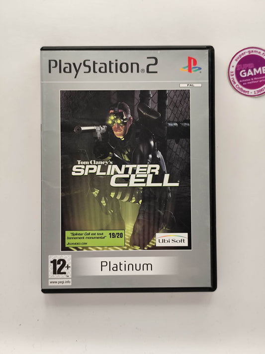 SPLINTER CELL  - Platinum - PS2