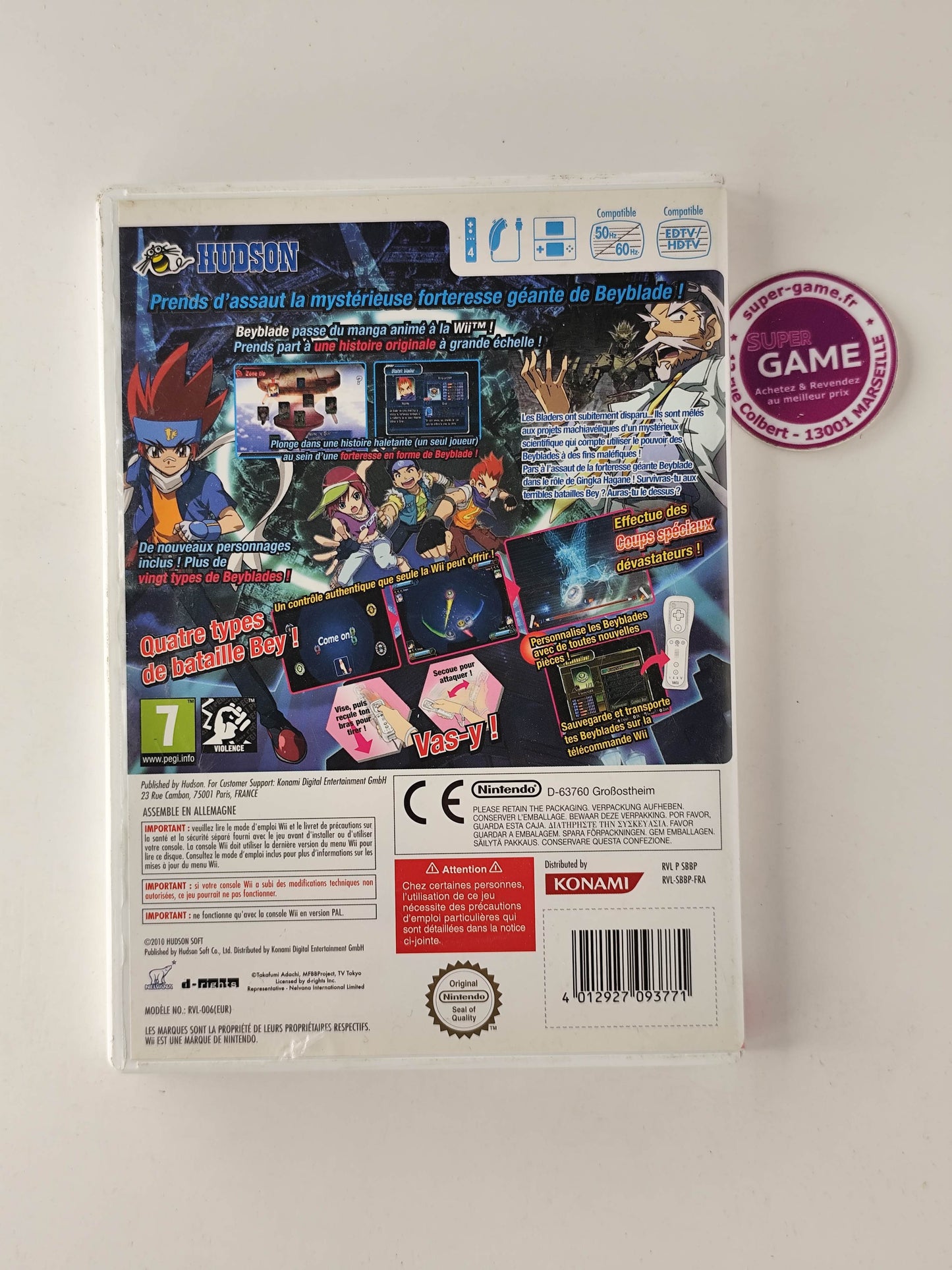 BEYBLADE METAL FUSION COUNTER LEONE - Wii