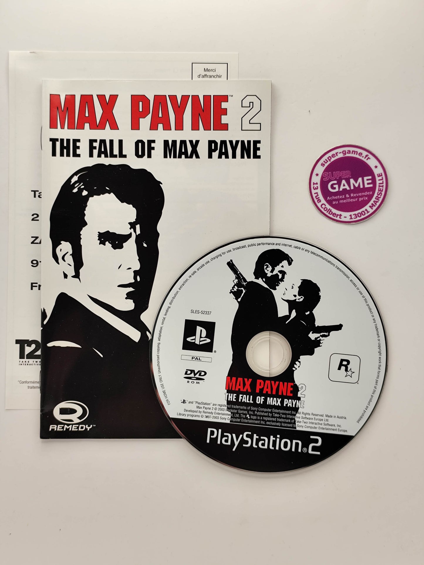 MAX PAYNE 2, THE FALL OF MAX PAYNE - PS2