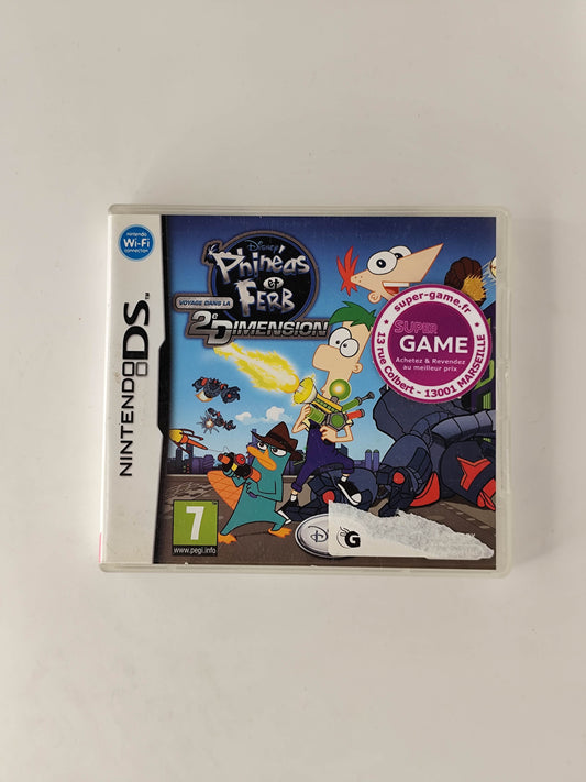 PHINEAS ET FERB, VOYAGE DANS LA 2e DIMENSION - DS