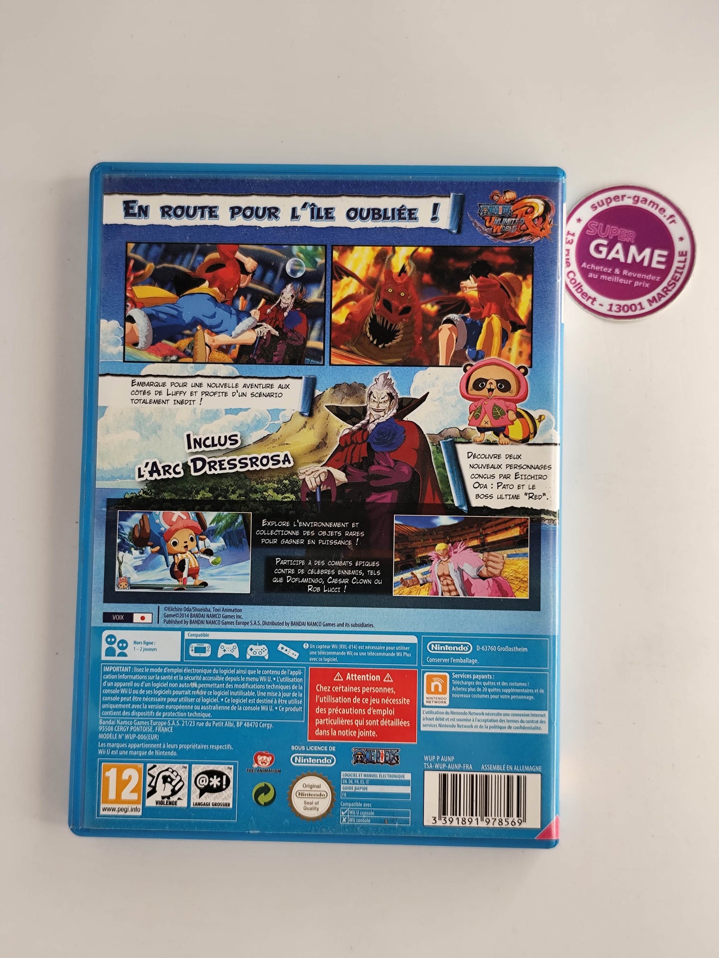 ONE PIECE UNLIMITED WORLD - Wii U