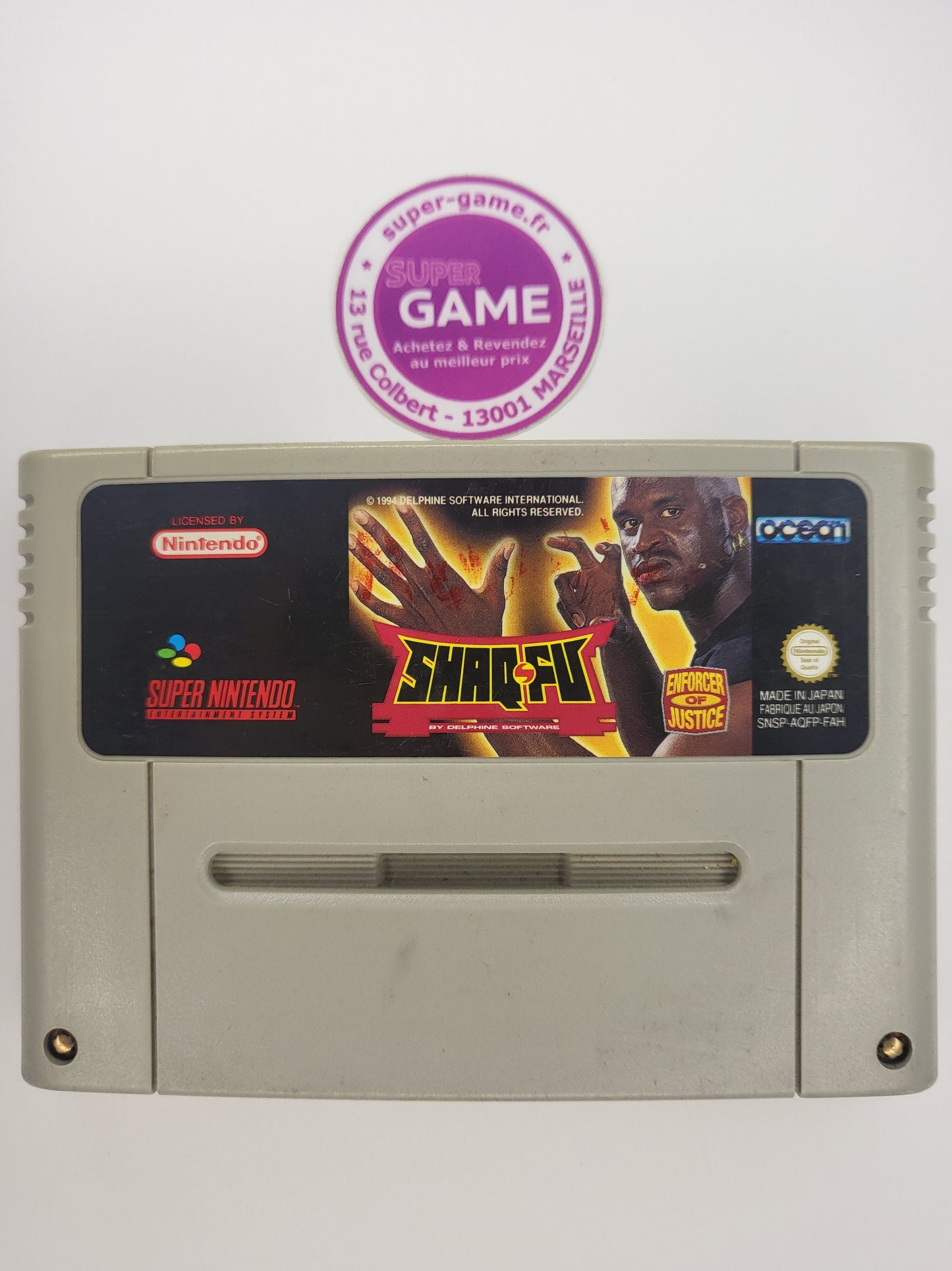 SHAQ FU - sans boite - SNES