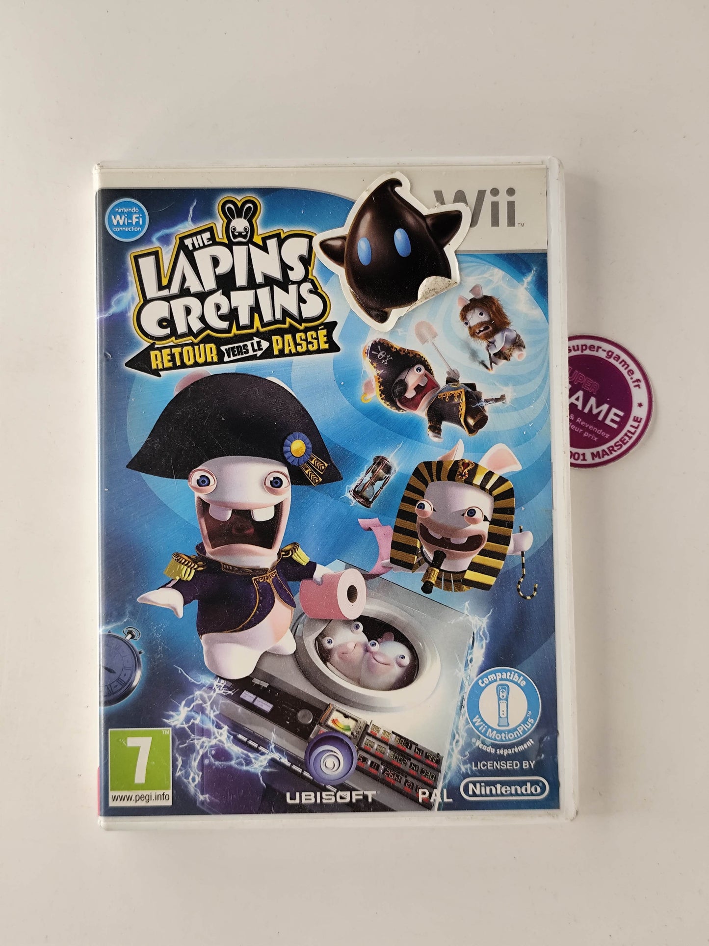 LES LAPINS CRETINS RETOUR VERS LE PASSE - Wii