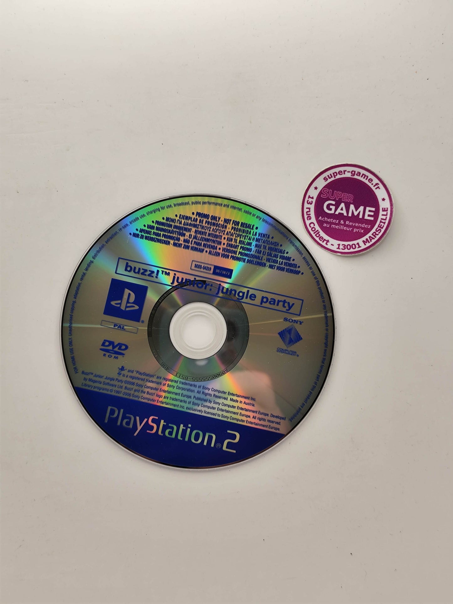 BUZZ! JUNIOR SINGES EN DELIRE - PS2