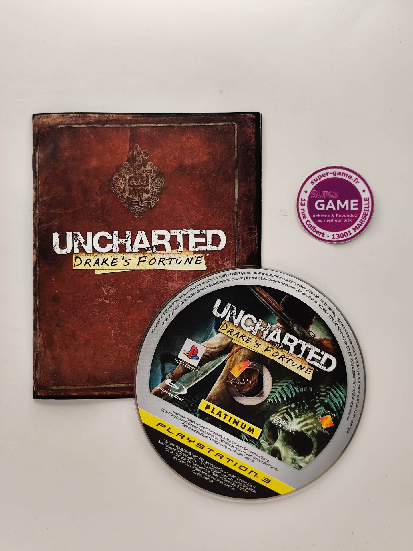 UNCHARTED DRAKE'S FORTUNE - Platinum - PS3