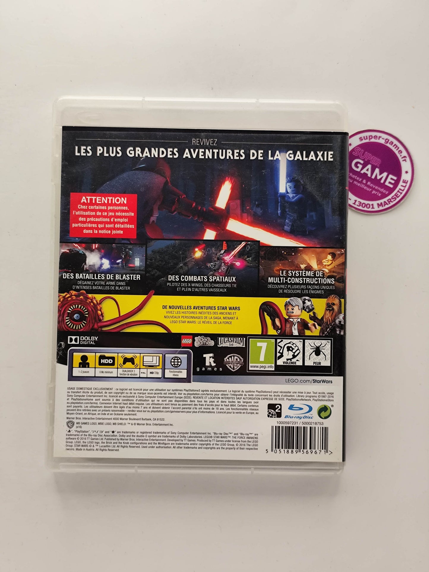 LEGO STAR WARS LE REVEIL DE LA FORCE - PS3