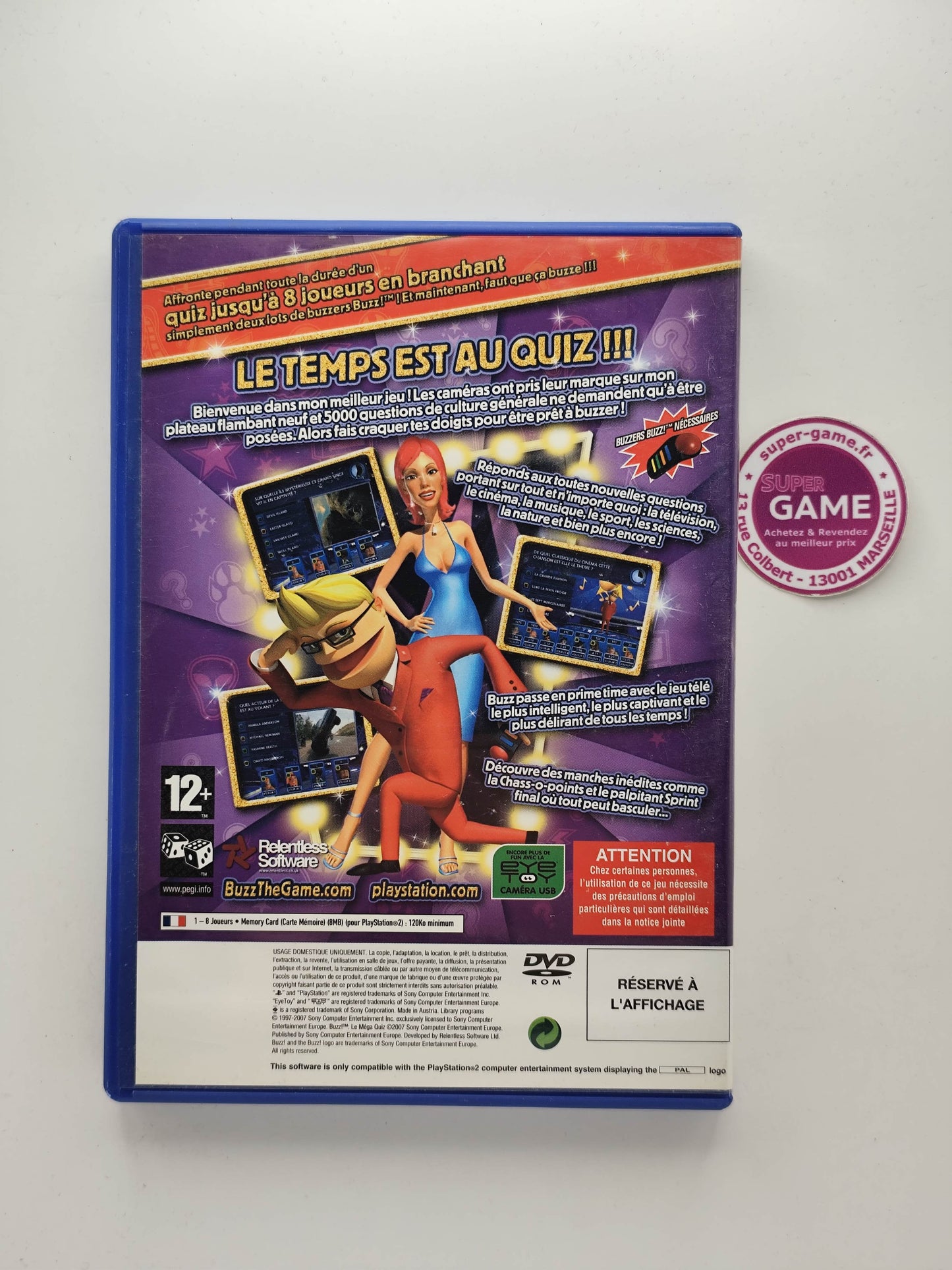 BUZZ! LE MEGA QUIZ - PS2