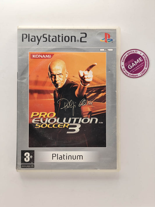 PRO EVOLUTION SOCCER 3 - Platinum - PS2