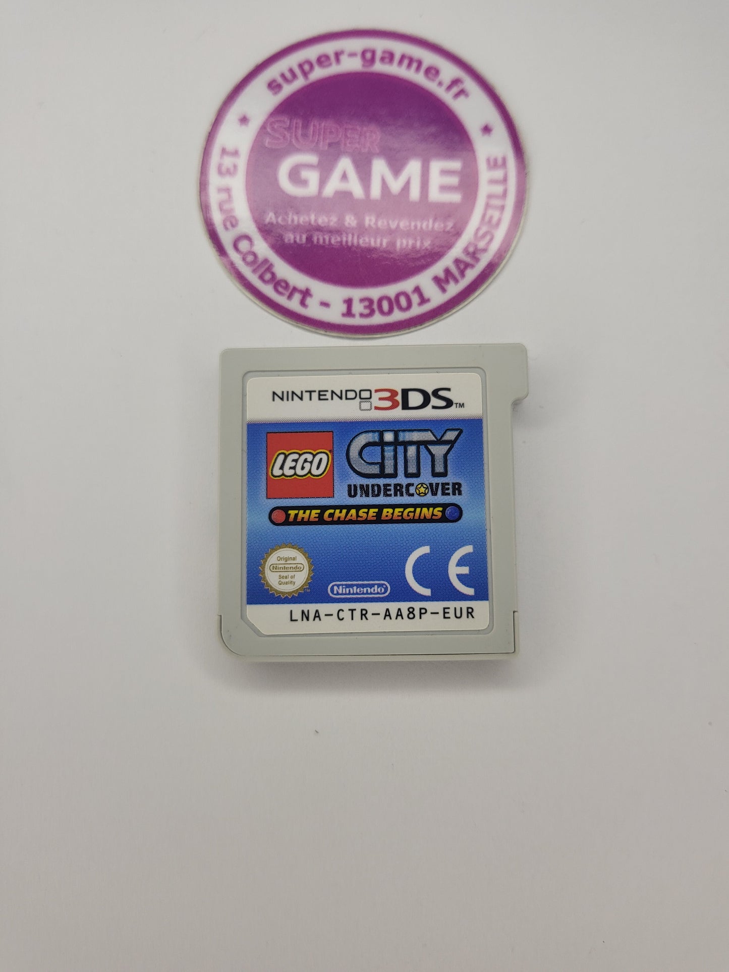 LEGO CITY UNDERCOVER THE CHASE BEGINS - sans boite - 3DS