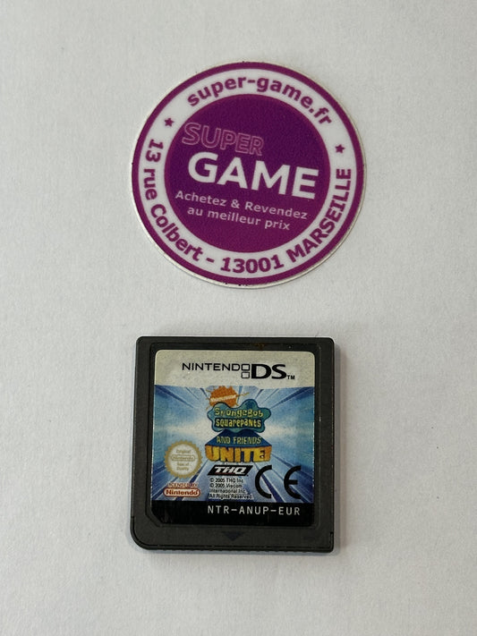 SPONGEBOB SQUAREPANTS AND FRIENDS UNITE! - sans boite - DS