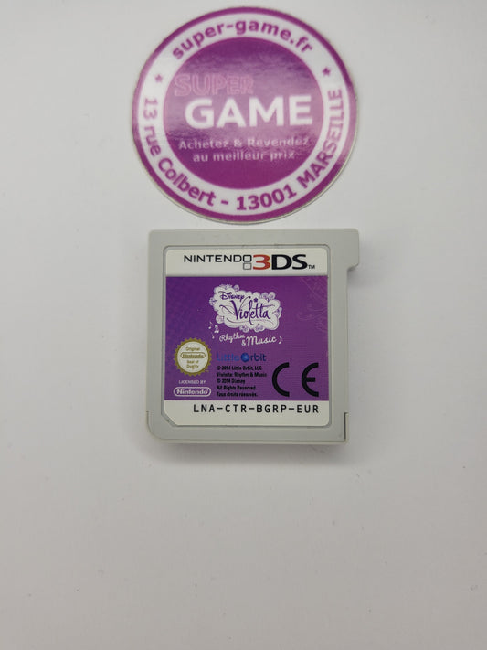 DISNEY VIOLETTA RHYTHM & MUSIC - sans boite - 3DS