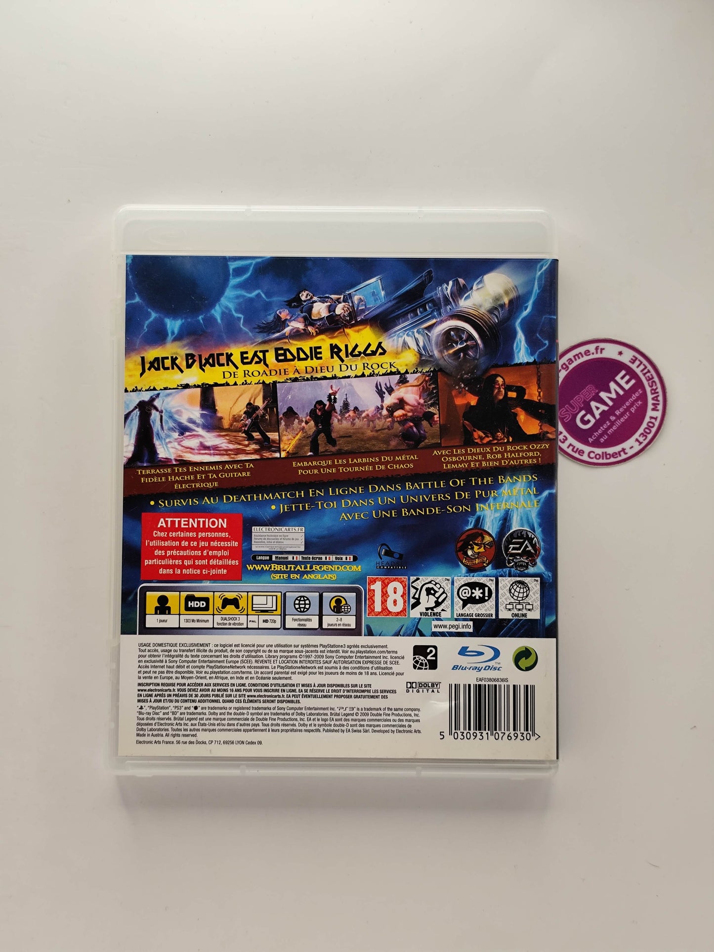 BRUTAL LEGEND - PS3