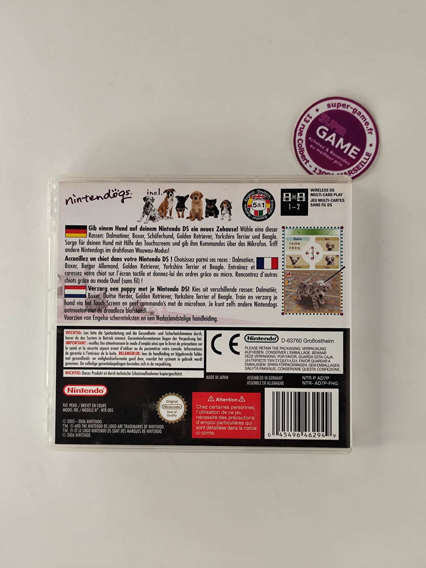 NINTENDOGS DALMATIAN & FRIENDS - DS
