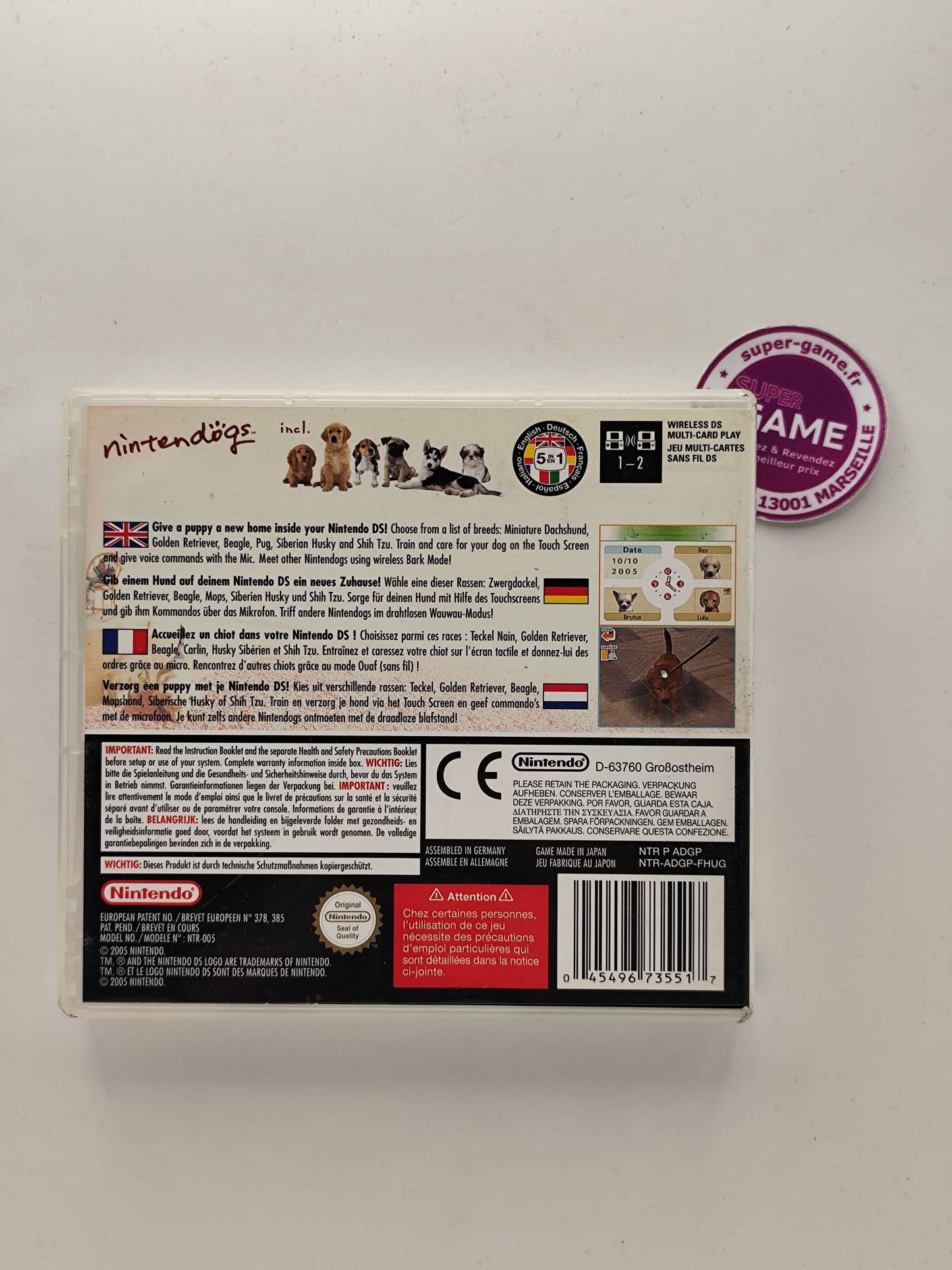 NINTENDOGS - DACHSHUND & FRIENDS - DS