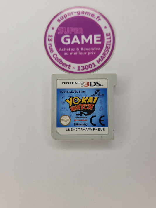 YOKAI WATCH - sans boite - 3DS