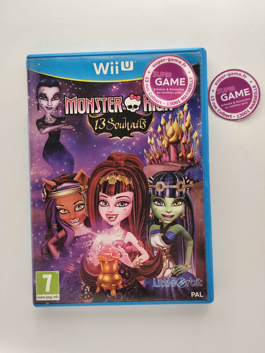 MONSTER HIGH 13 SOUHAITS - Wii U